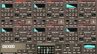 DEXED ALL PRESETS  VIRTUAL INSTRUMENT DEMO [upl. by Johnstone]