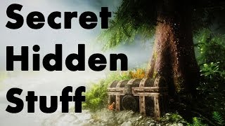 Skyrim Secret Hidden Chests Locations [upl. by Eneluj]