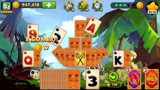 Pyramid Solitaire  Card Games Free [upl. by Diad]