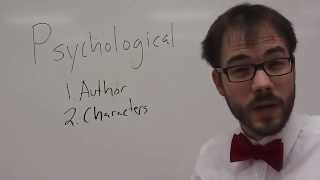 What is Psychological Criticism [upl. by Iderf919]