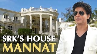 Shahrukh Khans House Mannat  Celebrity Hotspots In Mumbai [upl. by Rennob]