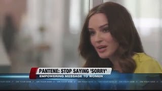 Pantene ad tells women to stop apologizing [upl. by Azerila]