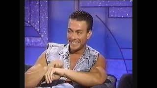 JeanClaude Van Damme on the Arsenio Hall Show  Universal Soldier 1992 [upl. by Ardnahcal565]