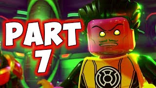 LEGO DC SUPERVILLAINS  PART 7  SINESTRO RESCUE HD [upl. by Yrrek834]