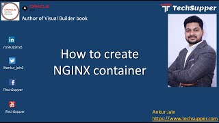 How to create NGINX docker container [upl. by Anitsihc]