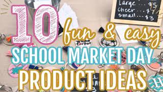 10 Easy School Market Day Ideas to Make amp Sell [upl. by Nesrac]