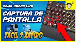 ✅ Como tomar una CAPTURA de PANTALLA en cualquier PC o LAPTOP 【2022】 [upl. by Hyman]