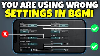 BGMI All New Basic amp Advance SETTINGSCONTROLS  Perfect BGMI Settings Guide  BGMI  Pubg Mobile [upl. by Tatianas314]