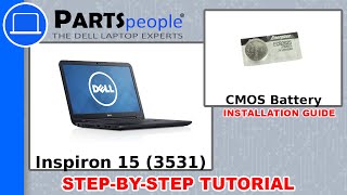 Dell Inspiron 15 3531 CMOS Battery HowTo Video Tutorial [upl. by Kcirdaed763]