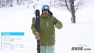 Thoms ReviewRossignol Experience 82 Ti Skis 2022Skiscom [upl. by Llezniuq805]