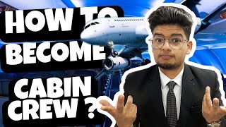 How to Become a Cabin Crew After 12th   FULLY Explained [upl. by Marceau609]