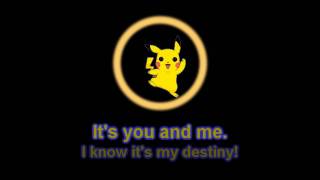 Pokemon Opening English with Lyrics [upl. by Sibell]