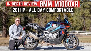 BMW M1000XR Review  Superbike Performance ADV Practicality [upl. by Anaiad270]