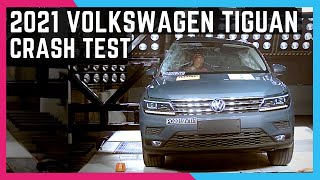 2021 Volkswagen Tiguan Crash Test [upl. by Gahan70]