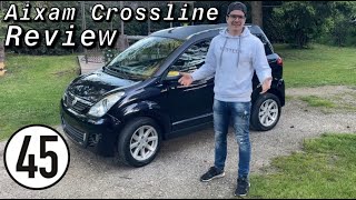 Aixam Crossline S8 2012 Review Fahrzeugvorstellung [upl. by Anitaf]