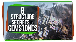 8 Structure Secrets of Gemstones [upl. by Annabela285]