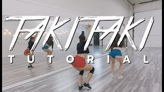 TAKI TAKI DANCE TUTORIAL  STEF WILLIAMS REGGAETON CHOREOGRAPHY [upl. by Eidac]