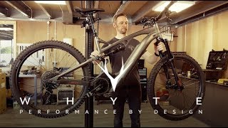 Bosch Whyte EBike Battery Removal and Installation Tutorial [upl. by Linetta]