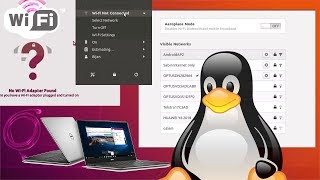 How To Fix quotNo Wifi Adapter Foundquot Ubuntu 1804 1910  2020 [upl. by Cornall]