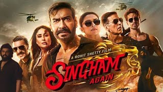 Singham Again Movie in Hindi 2025  Singham Ajay Devgan  Akshay Kumar Tiger Shroff Deepika [upl. by Yrral]