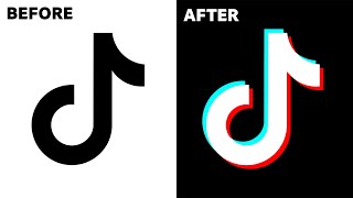 Insanely Easy Way To Recreate The TikTok Logo Effect [upl. by Antoine]