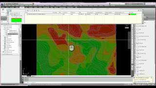 CIVIL3D CUT AND FILL VOLUMES AND ELEVATIONS ANALYSIS DISPLAY [upl. by Kusin]