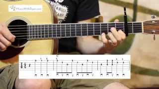 How to play Man of Constant Sorrow  Guitar Lesson [upl. by Venator]