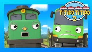 TITIPO S2 Full Compilation l Train Cartoons For Kids  Titipo the Little Train l TITIPO TITIPO 2 [upl. by Lucina]