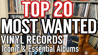 Top 20 Most Wanted Albums By Record Collectors Iconic amp Essential Vinyl Records to Any Collection [upl. by Adnac]