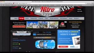 How to use nitrous in Nitro Type [upl. by Cutler]