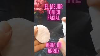 Agua de arroz  mejor tonico facial [upl. by Breban]