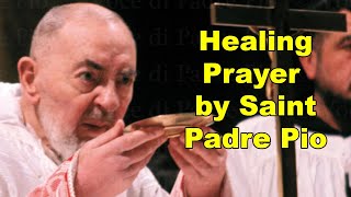 HEALING PRAYER BY SAINT PADRE PIO [upl. by Melleta875]