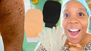 I Tried Every Popular Exfoliating Glove [upl. by Jay]