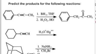 Organic Chemistry  McMurry  Chapter 9  Alkynes [upl. by Hinze]