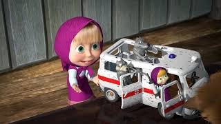 Masha and the Bear Ambulance Playset from Simba [upl. by Hecht]