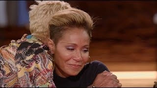 Red Table Talk Jada Pinkett Smith and Mom Cry Talking Domestic Violence [upl. by Jehanna]