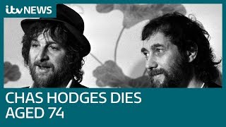 Chas Hodges of Chas and Dave dies aged 74  ITV News [upl. by Ainessey]