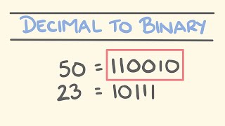 How to Convert Decimal to Binary [upl. by Waldack]