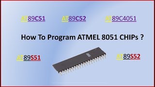 how to Program 8051 ICs of ATMEL 23 [upl. by Leffert]