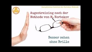 AUGENTRAINING nach Norbekov Methode Vollversion aus dem Buch quotESELSWEISHEITquot [upl. by Eidualc590]