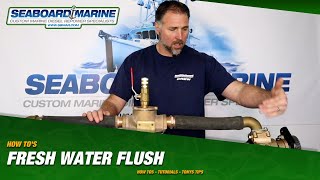 How To Fresh Water Flushing Setups and Procedures [upl. by Dnomal]