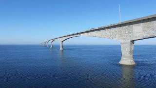 Above PEI  Confederation Bridge [upl. by Gombosi]