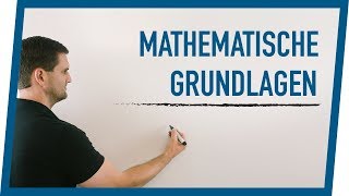 Mathematische Grundlagen Quermix  Mathe by Daniel Jung [upl. by Nailliw217]