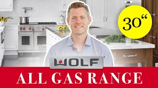 Wolf Range  30 inch Gas GR304 Review [upl. by Etterual]