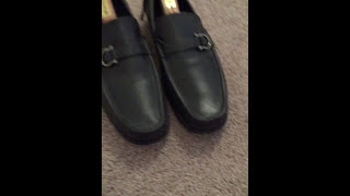 Salvatore Ferragamo Belted Loafer shoe review [upl. by Harshman]