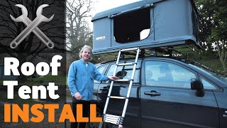 INSTALLING a Roof Top Tent  TentBox Classic [upl. by Ahsahtan95]