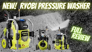 REVIEW New 2000psi RYOBI Electric Pressure Washer  Power Washer  Car Detailing [upl. by Adelina]