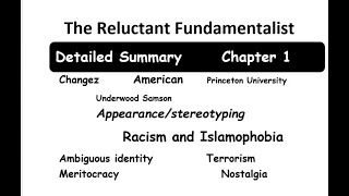 The Reluctant Fundamentalist  Detailed Summary and Critical Analysis II Chapter 1 II Asghar khan [upl. by Ahseym]