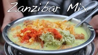 Zanzibar Mix and other Indian Tanzanian Street Food Snacks [upl. by Eednil]