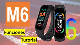 Smart Band M6  Tutorial español  Fitpro conexión bluetooth [upl. by Witty]